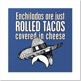 XLR8ED taco - Enchiladas lgt Posters and Art